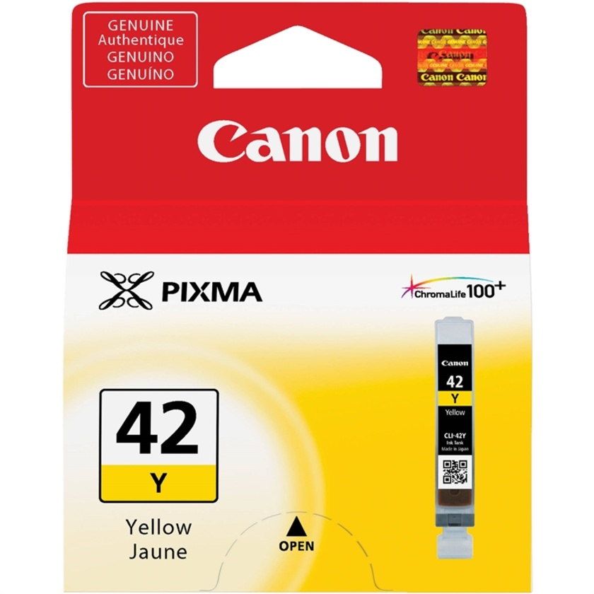 Canon CLI-42 ChromaLife100 Yellow Ink Cartridge