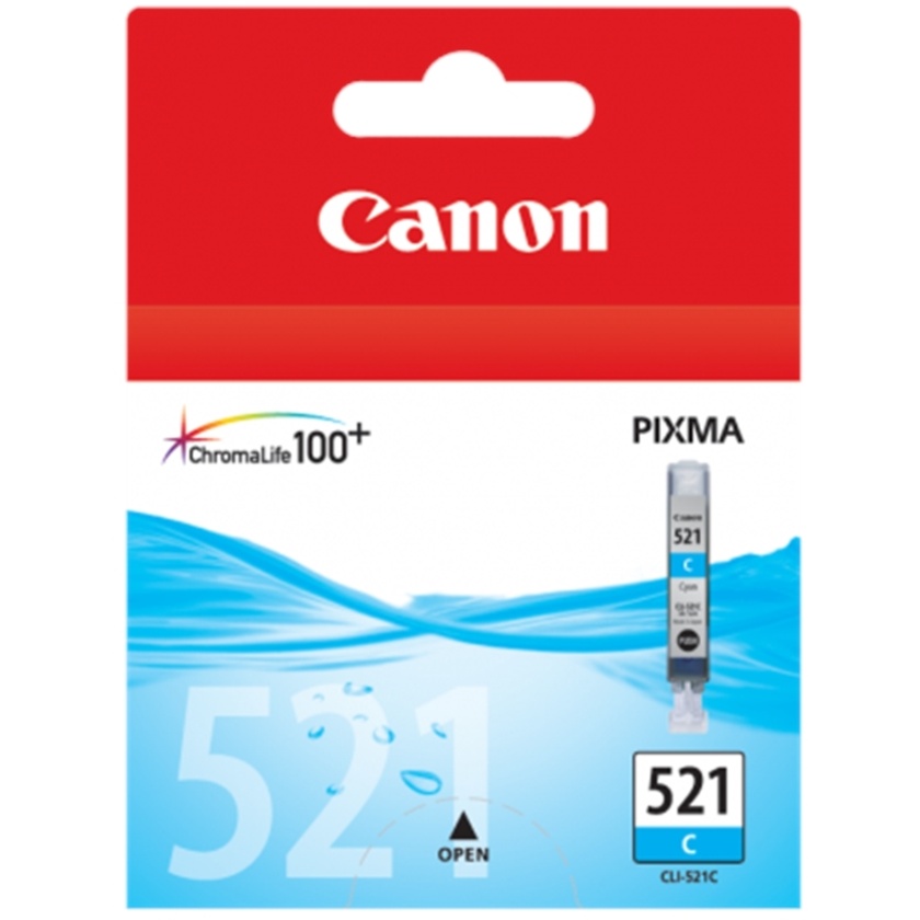 Canon CLI-521 C ChromaLife100 Cyan Ink Cartridge