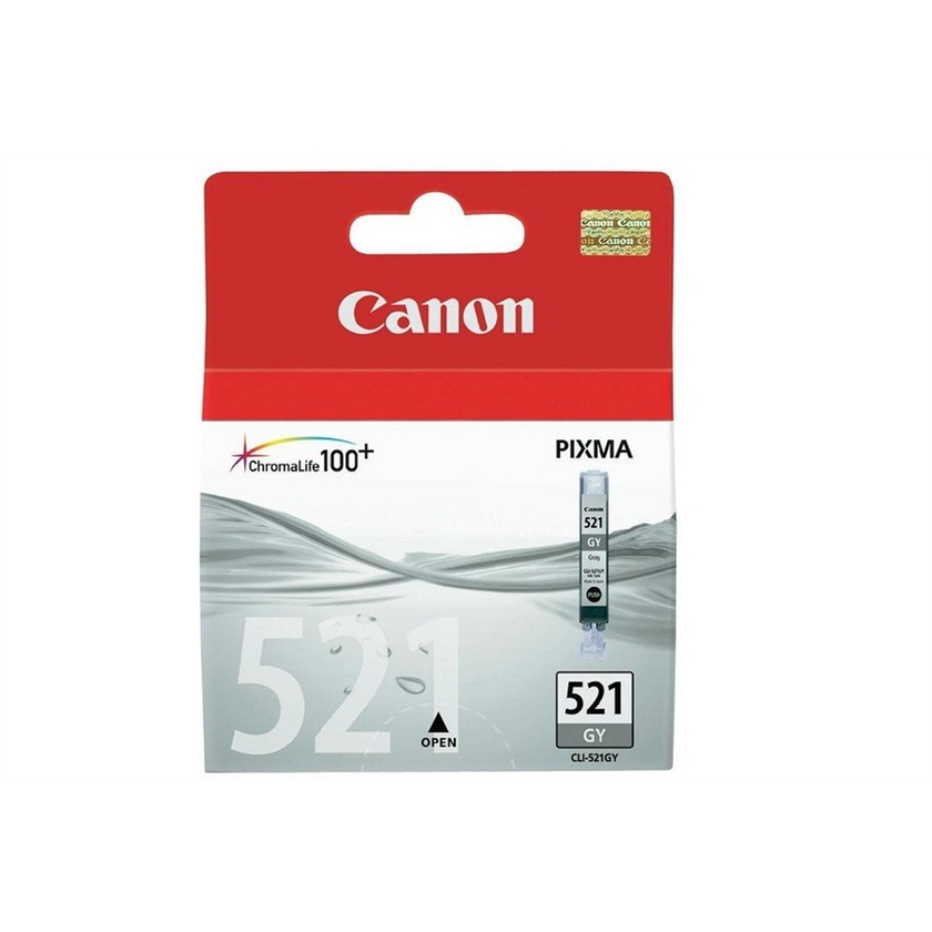 Canon CLI-521 GY ChromaLife100 Grey Ink Cartridge