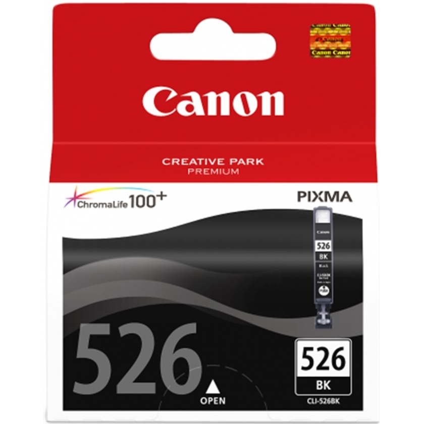Canon CLI-526 ChromaLife100 Black Ink Cartridge