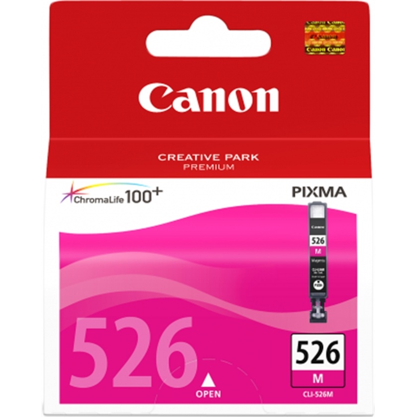 Canon CLI-526 ChromaLife100 Magenta Ink Cartridge