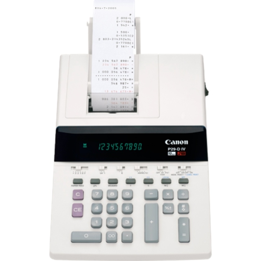 Canon P29DIV 10 Digit Printout Calculator