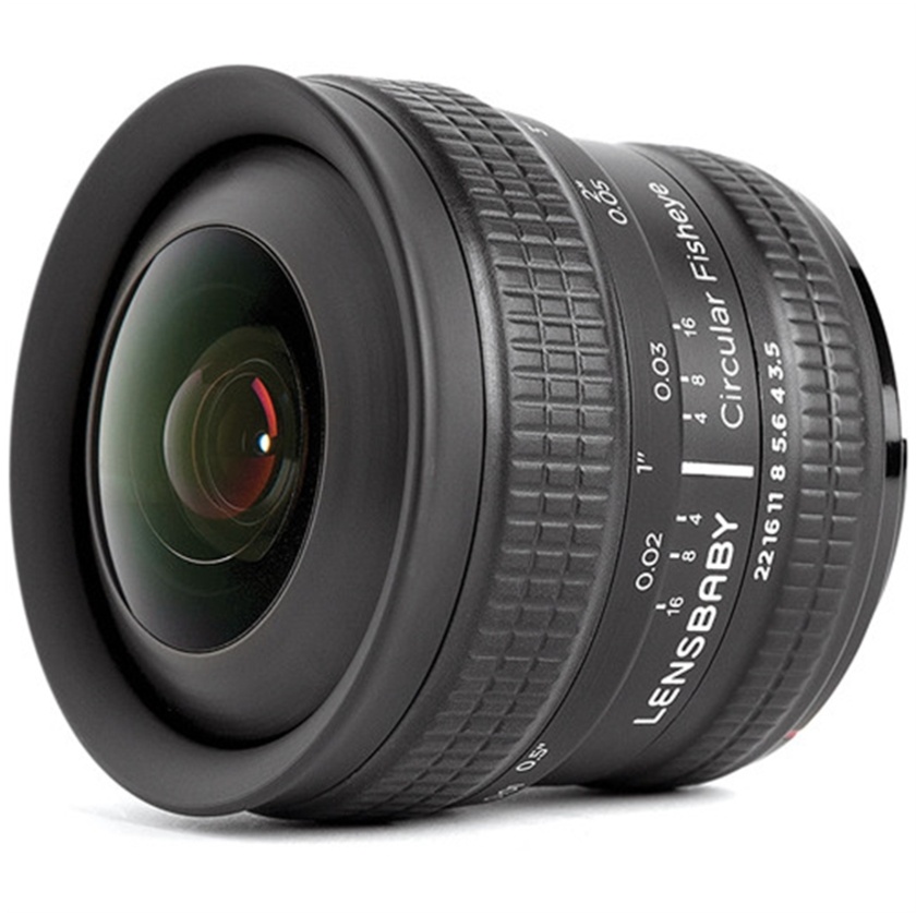 Lensbaby 5.8mm f/3.5 Circular Fisheye Lens for Nikon F