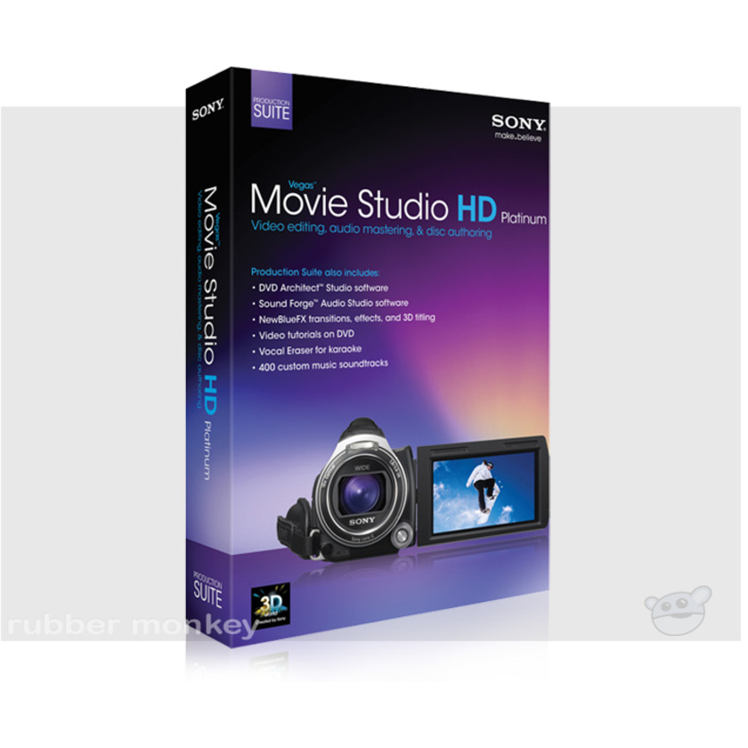 Sony Vegas Movie Studio HD Platinum 11 Production Suite Site 25-49 Seats (Per Seat)