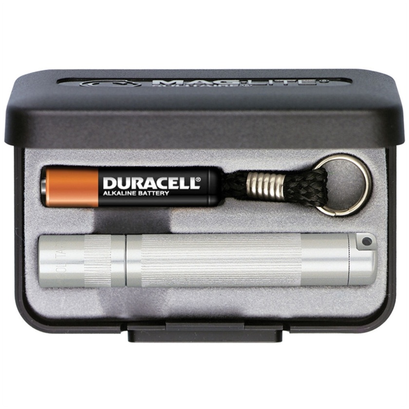 Maglite Solitaire 1-Cell AAA Flashlight with Presentation Box (Silver)