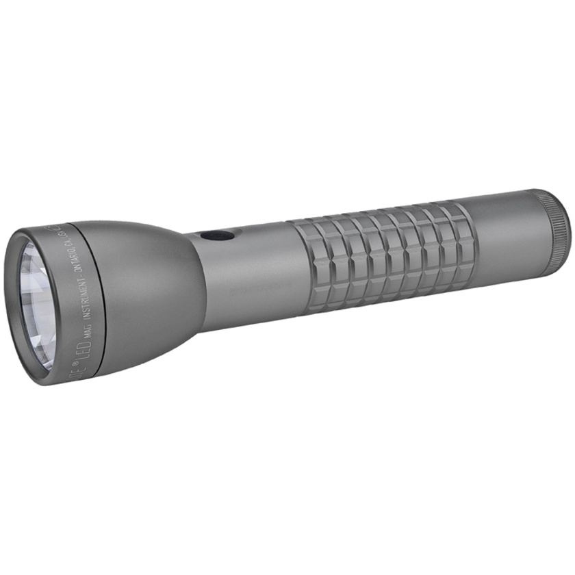 Maglite ML300LX 2-Cell D LED Flashlight (Urban Gray Matte, Clamshell Packaging)