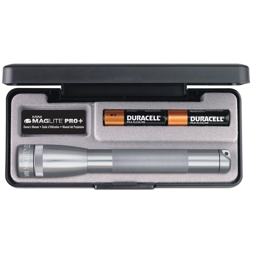 Maglite Mini Maglite Pro+ 2AA LED Flashlight (Gray)