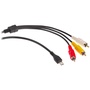 Pearstone Multi-Terminal A/V Cable for Sony Handycam (5 ft)