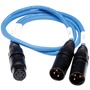 Video Devices XL-5 5-Pin XLR Female to Dual 3-Pin XLR Male Output Cable for PIX 220/240 (24")