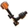 Bright Tangerine 4D Speed Crank with Zero Backlash Coupling
