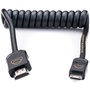 Atomos AtomFLEX HDMI (Type-A) Male to Mini-HDMI (Type-C) Male Coiled Cable (30 to 60cm)