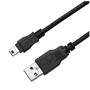 DYNAMIX USB 2.0 Type Mini B (5pin) Male to Type A Male Connector (2 m)