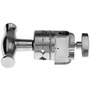 Impact Grip Head for Lights and Accessories - 2.5" Diameter (Chrome)