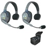 Eartec UL2S UltraLITE 2-Person Headset System with Batteries, Charger & Case (Single)