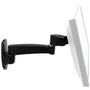 Ergotron Single Extension 200 Series Wall Mount Arm (Black)