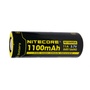 NITECORE NI18490A Flat Top Li-Ion Rechargeable IMR 18490 Battery (1100mAh)