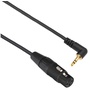 Kopul XRSM-015 3-Pin XLR Female to 3.5mm RA Stereo Mini-Plug Cable (1.5')