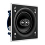 KEF Ci160CSDS KEF Ultra Thin Bezel 6.5" Dual Stereo Square In Ceiling Speaker