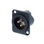 Neutrik NC3MD-LX-BAG 3-Pin XLR Male Receptacle