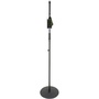 Gravity GMS23 Microphone Stand with Round Base (Black)