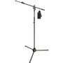 Gravity GMS4322B Microphone Stand with Folding Tripod Base (Black)
