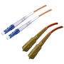 DYNAMIX 62.5u LC/SC OM1 Fibre Lead (Duplex, Multi-mode, 0.5m)