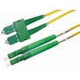 DYNAMIX 9u LC APC/SC APC Duplex Fibre Lead (2m)