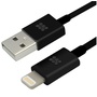 Promate 1.2M USB to Lightning Sync and Charging Cable (Black)