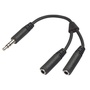 Promate 3-in-1 Auxiliary Cable Kit (Black)