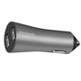 Promate Robust Car Charger With Qualcomm Quick Charge (Grey)