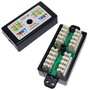 DYNAMIX Cat5e Inline Coupler with Punch Down (Black)
