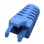 DYNAMIX RJ45 Slimline Strain Relief Boot with Clip Protector (Blue, 20 Pack)