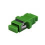 DYNAMIX Fibre SC-APC to SC-APC Simplex Single-Mode Joiner with Ceramic Sleeve (Green)