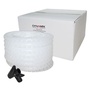 DYNAMIX Easy Wrap Cable Management Solution (Clear, 20m x 25mm)