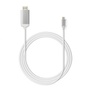 MiniX NEO C-4K USB-C to 4K HDMI Cable (Silver, 1.8m)