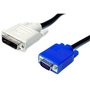 DYNAMIX DVI-A Male to VGA Male Cable (2 m)