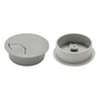 DYNAMIX 60mm Desk Grommet (Grey, 10 Pack)