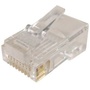 DYNAMIX RJ-45 Modular Plug (Round, Stranded, 20 Pieces)