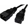 DYNAMIX IEC 16A Power Extension Cord (C20 Plug to C19 Socket, 1 m)