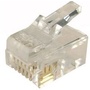 DYNAMIX RJ-12 6P6C Modular Plug for Solid Cable (200 Pack)
