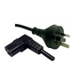 DYNAMIX 3-Pin Plug to Right Angled IEC Female Connector 10A (5m)