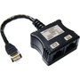 DYNAMIX RJ45 Dual Adapter (1x Digital Ph. and 1 x UTP) with short cable