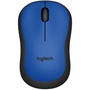 Logitech M221 Silent Wireless Mouse (Blue)