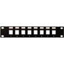 DYNAMIX 10" 8 Port Unloaded Keystone Jack Patch Panel for 10" Cabinet R10 series