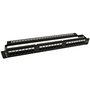 DYNAMIX 24 Por Cat6 UTP Patch Panel with plastic labelling kit (19")