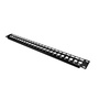 DYNAMIX 24 Port Unloaded Patch Panel Keystone Inserts (19")