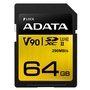 ADATA 64GB Premier ONE V90 UHS-II SDXC Memory Card (Class 10)