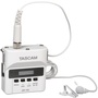 Tascam DR-10L Digital Audio Recorder with Lavalier Mic (White)