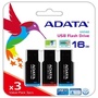 ADATA UV140 16GB USB 3.1 Flash Drive (3-Pack)