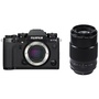 Fujifilm X-T3 Mirrorless Digital Camera (Black) with XF 80mm f/2.8 R LM OIS WR Macro Lens